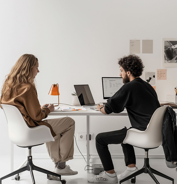 Finance digital transformation illustration